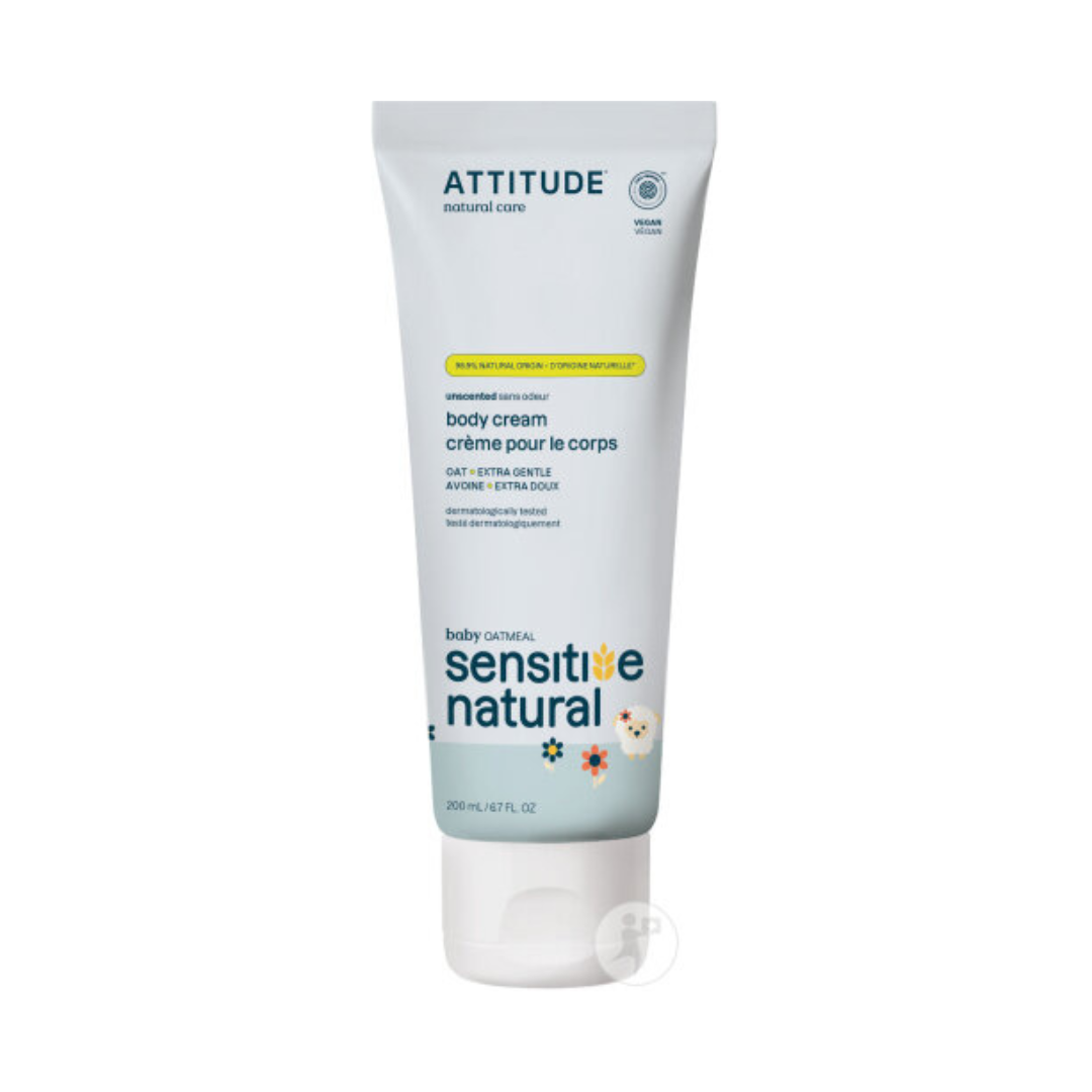 Attitude Sensitive Natural Hydraterende Creme voor Gevoelige Huid - 200 ml