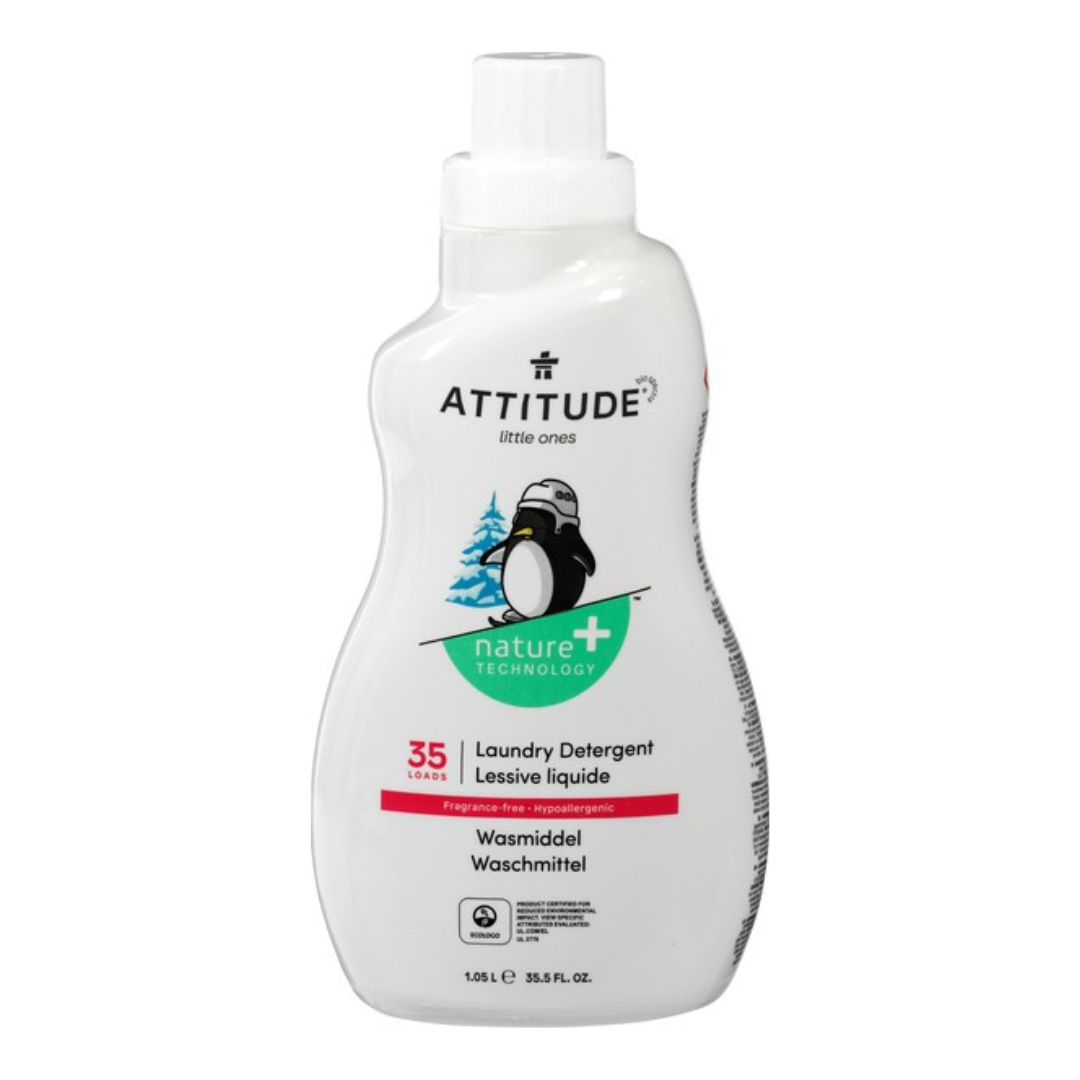 Attitude Wasmiddel Hypoallergeen en Geurloos voor baby's - 1.05 liter