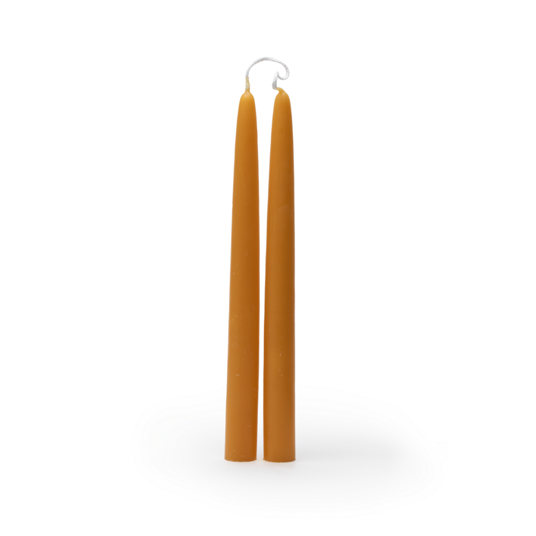 Dipam dompelkaars bijenwas - 2 stuks