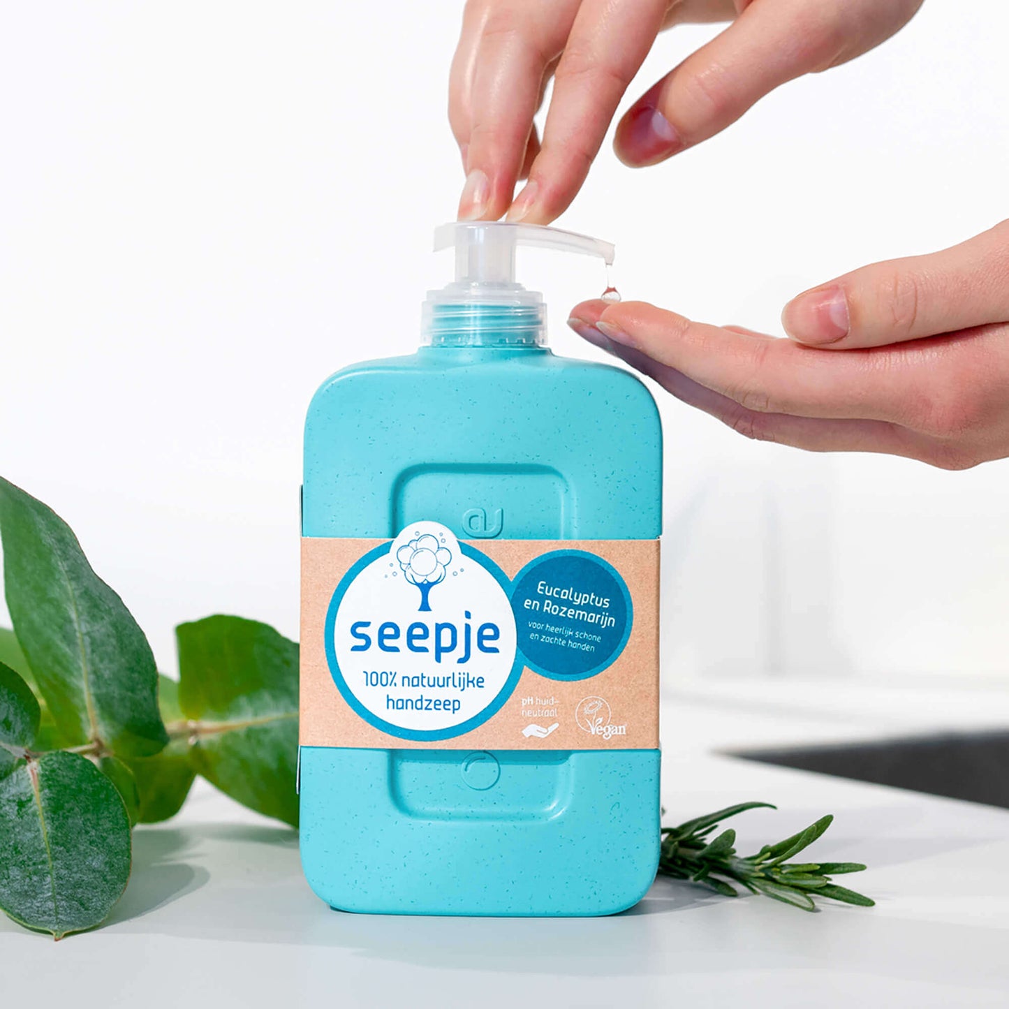 Seepje Handzeep Eucalyptus en Rozemarijn - 300 ml