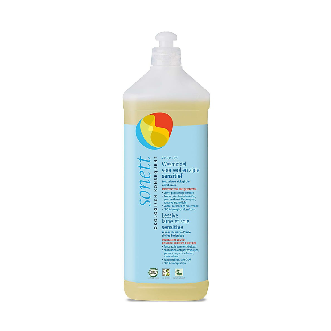 Sonett Wasmiddel Wol & Zijde Sensitive Geurvrij - 1 liter