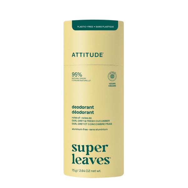 Attitude Deodorant Earl grey & Fresh cucumber