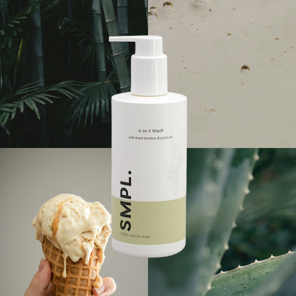 SMPL Hair, Face en Body Wash - 300 ml
