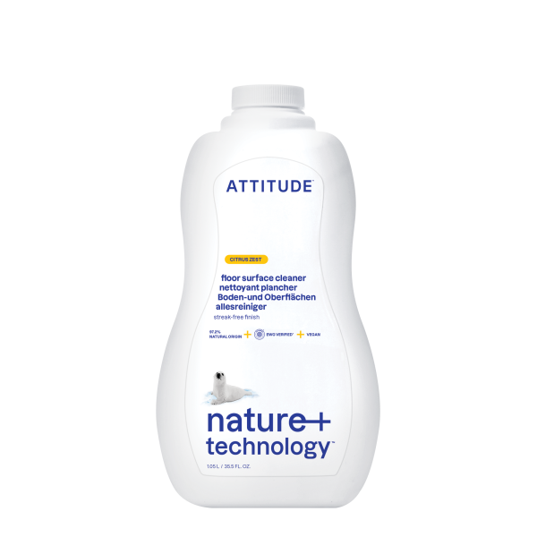 Attitude Vloerreiniger Citrus – 1.05 Liter