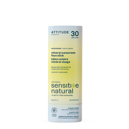 Attitude Sunly Gezichtszonnebrand Ongeparfumeerd - SPF30