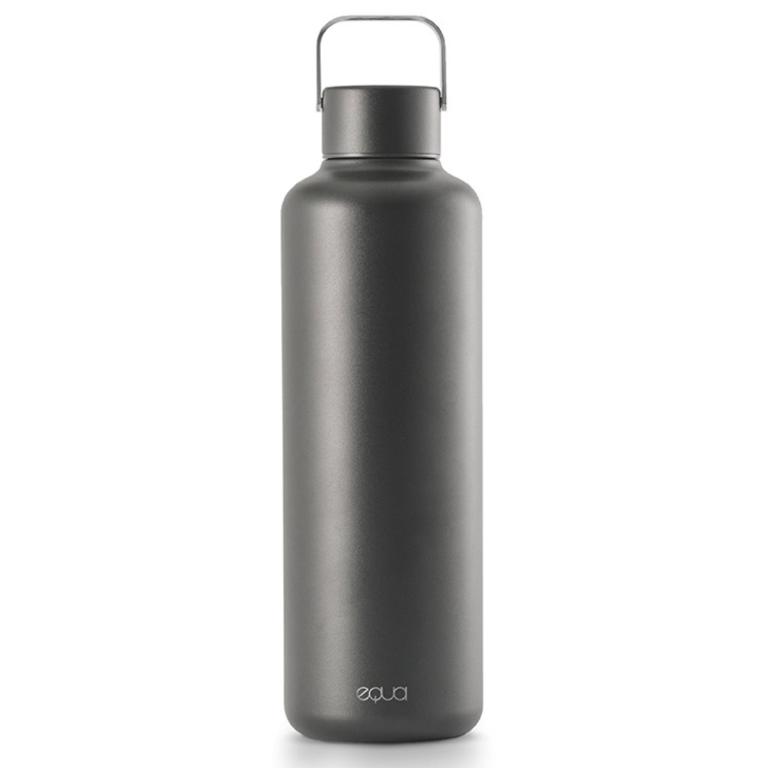 Equa - RVS Thermofles Zwart (1000 ml)