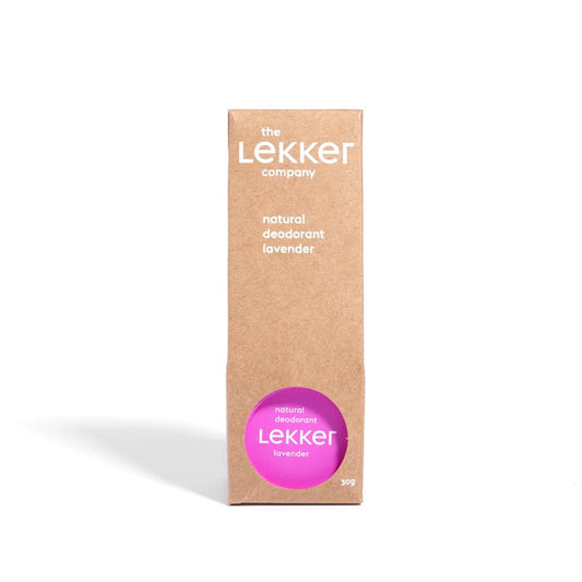 The Lekker Company Deodorant Lavendel - 30 gram