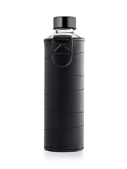 Equa - Glazen fles met Graphite cover