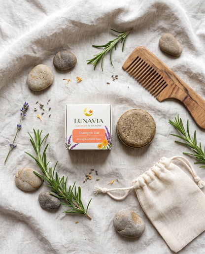 Lunavia Shampoo bar - Droog & Krullend haar